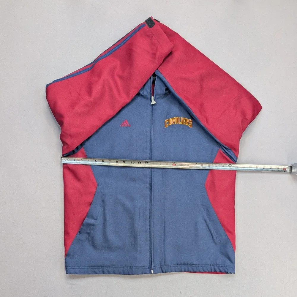 Adidas Cleveland Cavaliers Full Zip Fleece Lined Jacket